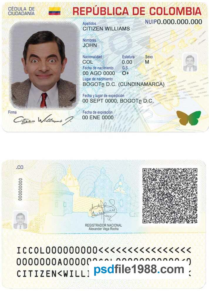 Colombia ID 2020-Present